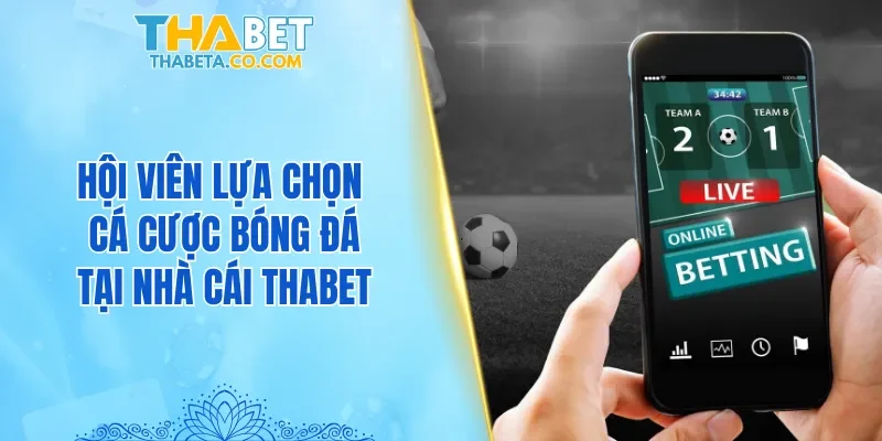 Nhiều hội viên lựa chọn cá cược bóng đá ở THABET